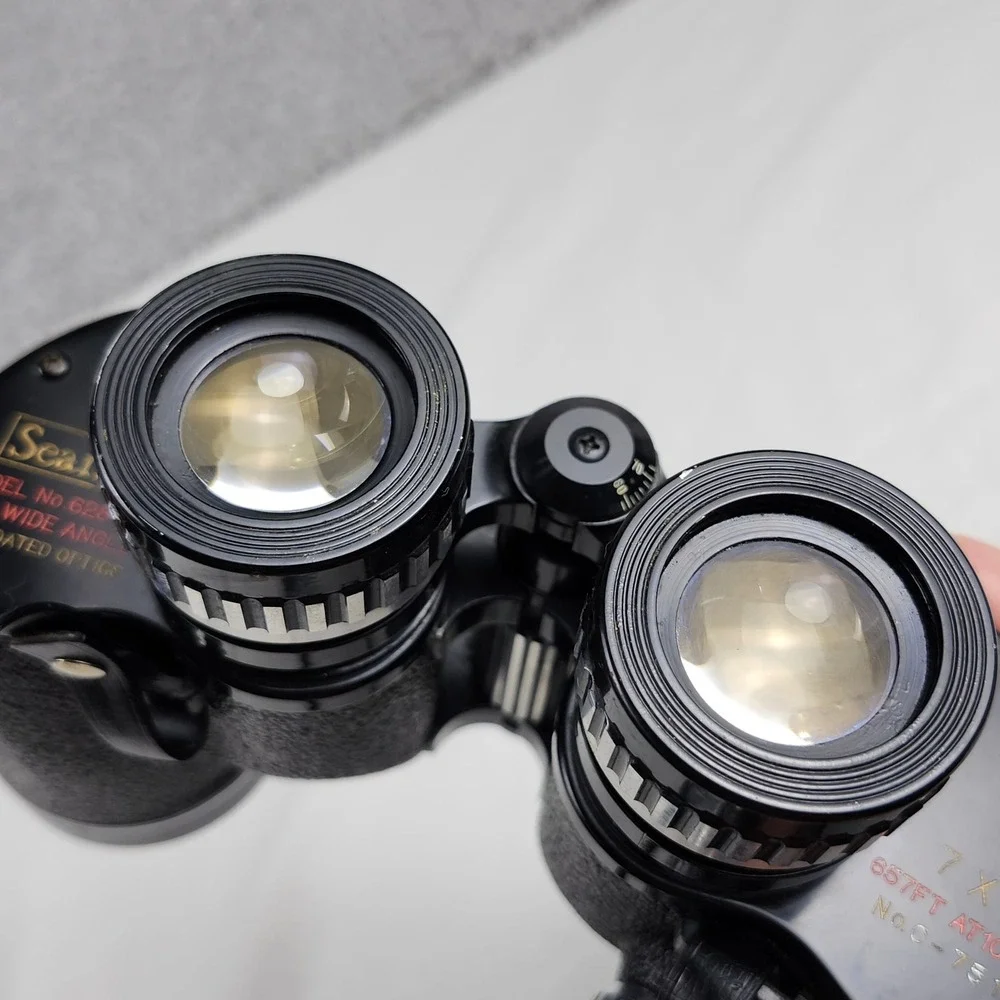 Rare Vintage Sears 6287 Super Wide Angle 7x35 Binoculars 12.5 BaK-4 JB146 Japan